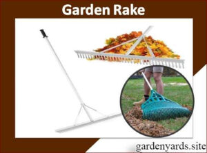Rake – Keep your garden clean.